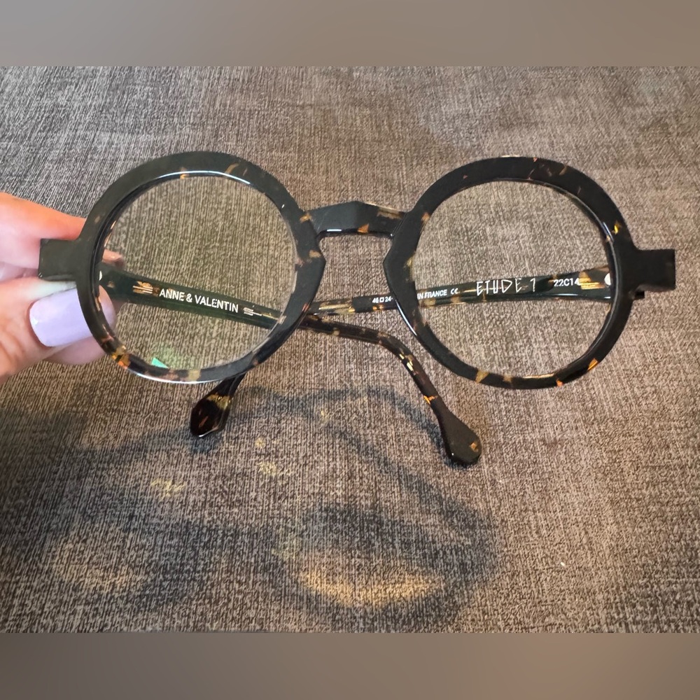 Anne Et Valentin Etude 1 Tortoise Shell Glasses
